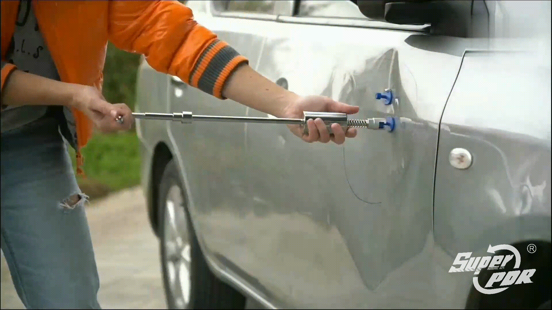 Pdr Tools Super PDR Car Dent Puller Kit - Paintless Dent Removal Kit  Paintless Dent Repair Kit