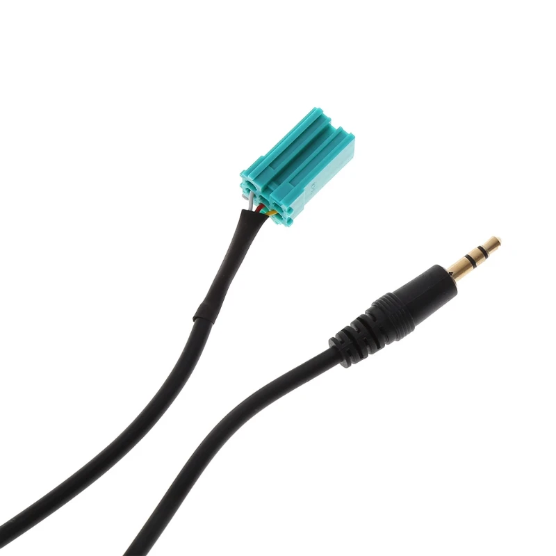 Aux Input Lead 3.5mm Jack Car Radio MP3 Auxiliary Adapter with Radio Keys for Renault 2005-2011 Clio Megane Laguna Modus