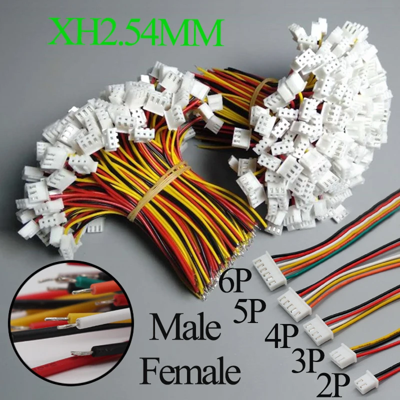 S4ff7c250baf84f9488b0fb0c0b674b3b1.jpg 10 pièces Micro JST XH 2.54 2P 3P 4P 5P 6PIN mâle femelle connecteur 2.54mm pas avec câble métallique câble de chargement de batterie