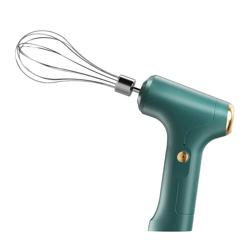 Portable Electric Whisk Food Blender USB Rechargeable Wireless Handheld Whisk Milk Foam Cream Cake Maker Kitchen Accessories