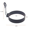 9/10/15/20cm Pancake Ring Mold Metal Fried Egg Shaper Non Stick Egg Cooking Ring Homemade Round Omelet Mold 6