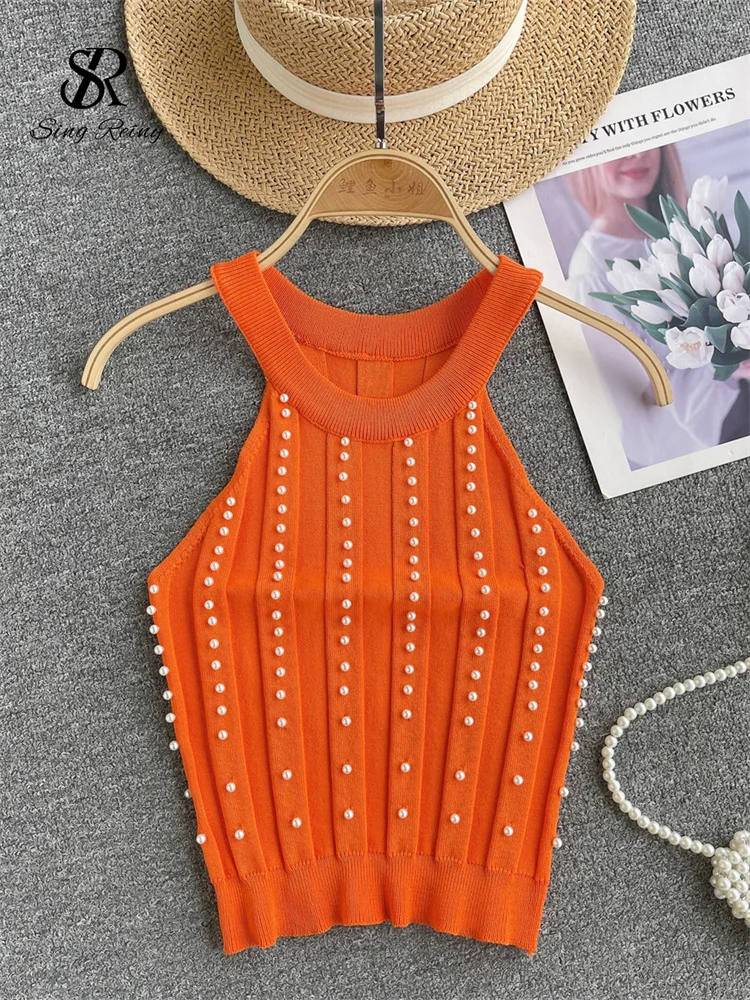 ☆送料・関税込☆Bohemian Seoul★SHIRRING HALTER WARMER T★ White Lace Neckline Halter Top | Yiren - Everglow - Fashion