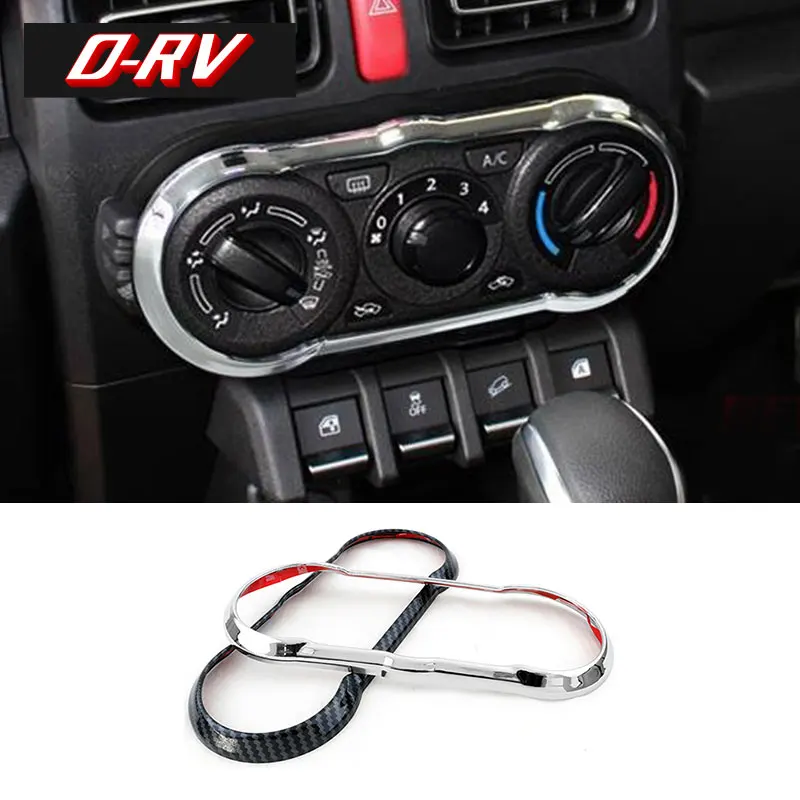 

Крышка переключателя кондиционера для Suzuki Jimny 2019 2020 2021 JB64 JB74W, комплект для украшения центрального управления, молдинги для интерьера
