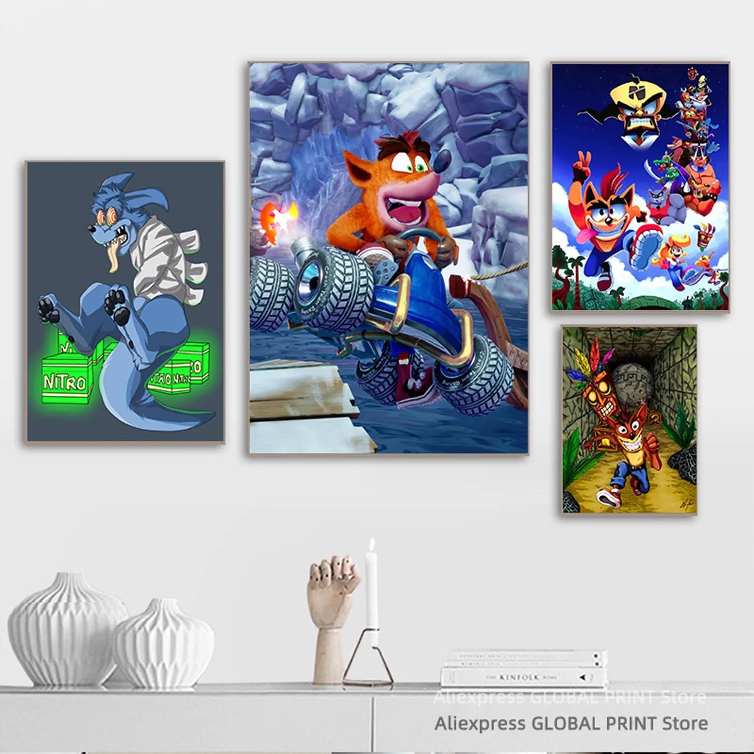 Poster Crash Bandicoot - Crash | Wall Art, Gifts & Merchandise 