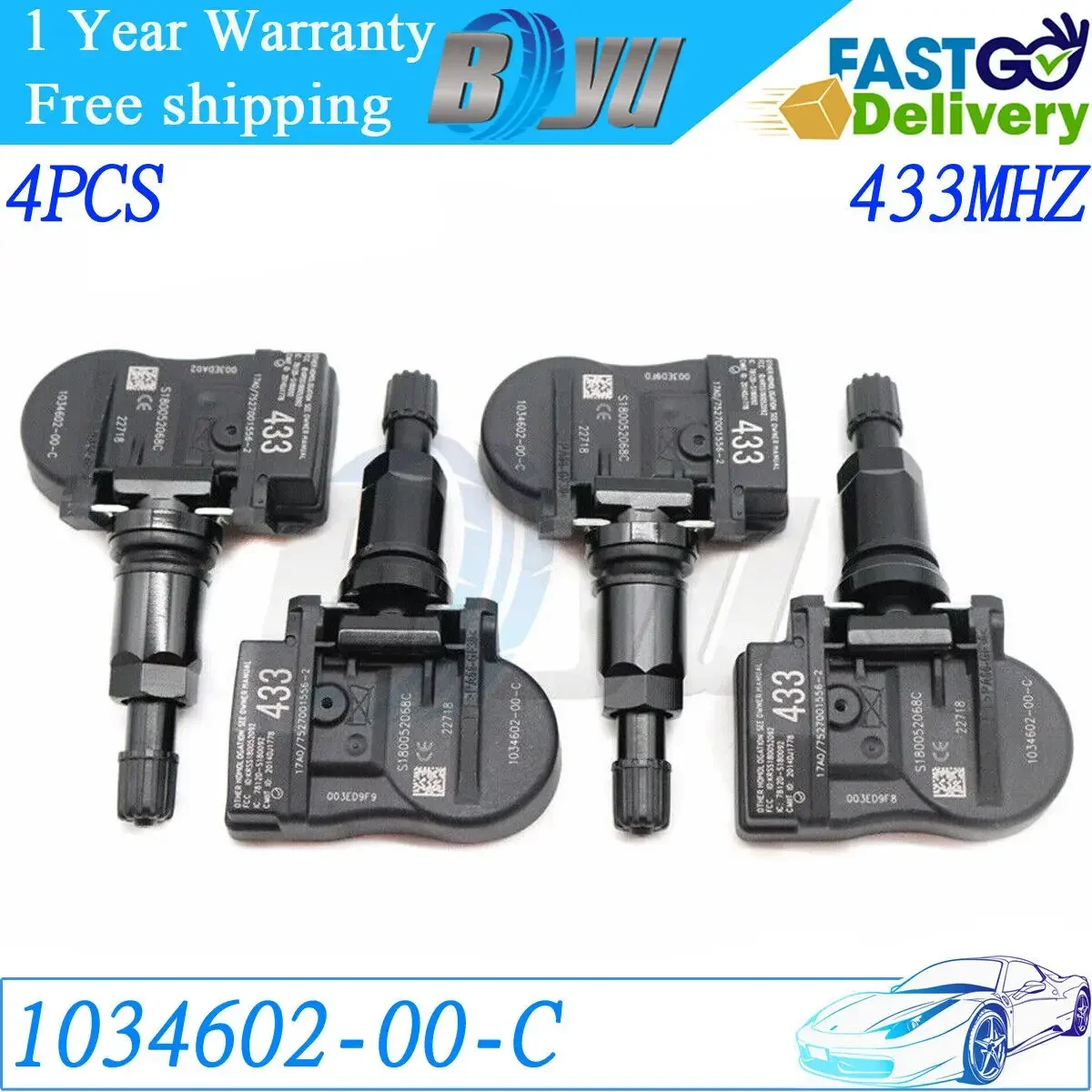 CL-103460200B Tire Pressure Monitoring Sensor Is Suitable For One Set Of Tesla Model 3 Model S4 24ea5ae3 6f7f 41d5 828e Bf76cb50355b.7790c0da9eb99775b2f6b9cd95dc10cc