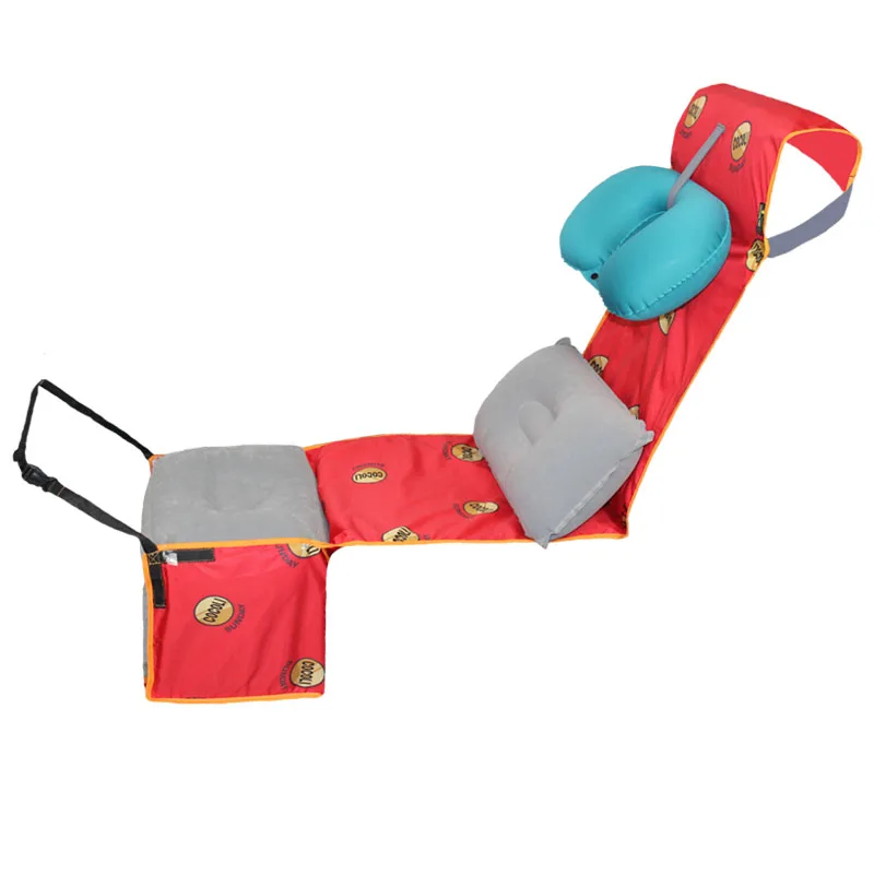 Baby Bed Inflation Free Mattresses Car Rear Folding Kid Sleeping Bed Children's Travel Accessory High-Speed Rail Plane Adult