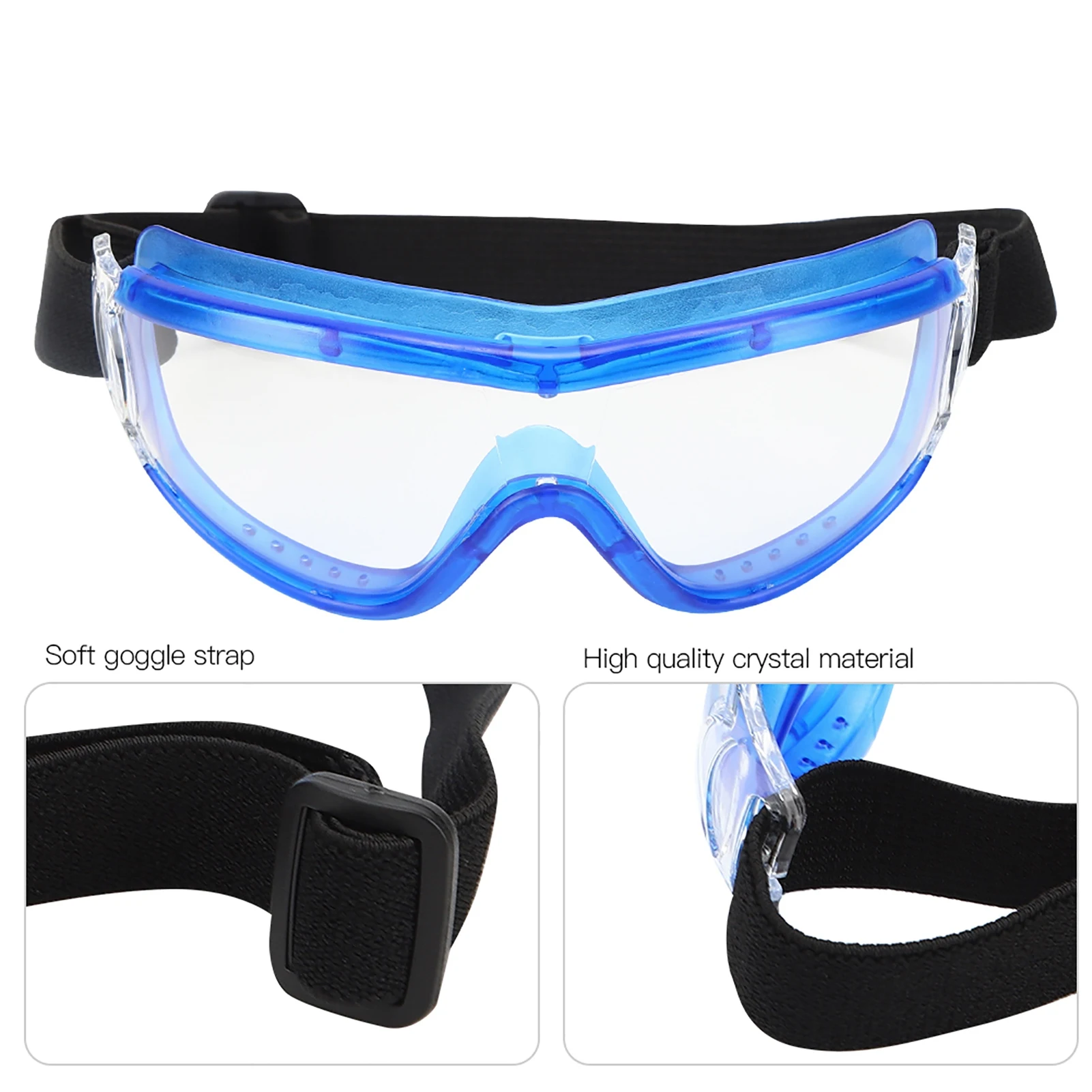 Children Safety Goggles AntiSpittle Kid Antifog Transparent Outdoor Protective Glasses safety goggles