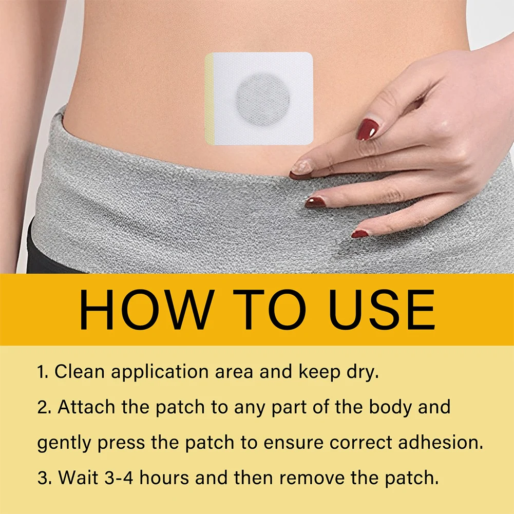 7 Pcs Bee Venom Patches Bee Venom Lymphatic Drainage Slimming Patch Lymphatic Care Patch for Women & Men for Body Shaping