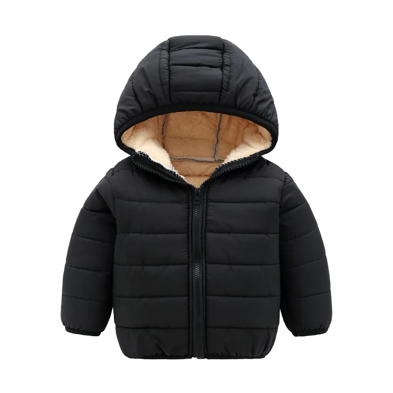Children Winter Jackets Baby Girls Cotton Padded Kids Boy Jacket Warm