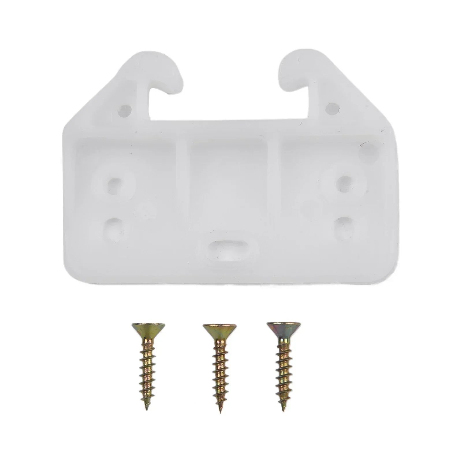 Drawer Slides Track Drawer Guides Plastic Replacement Versatile Usage With Screws Long Lasting