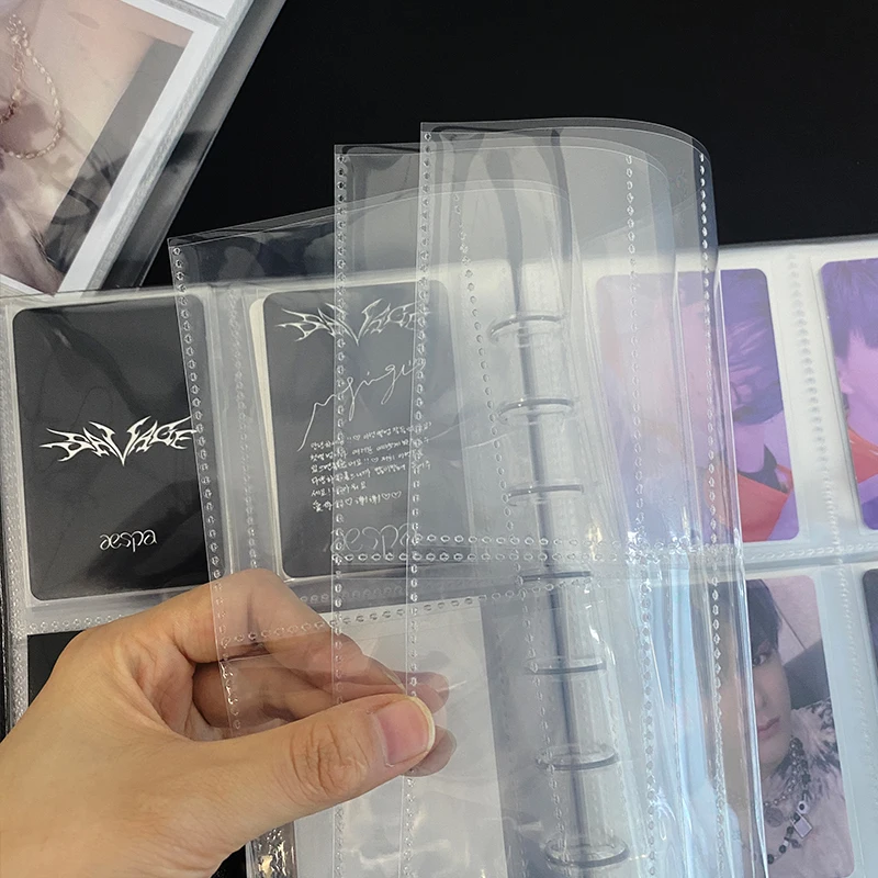 MINKYS New Arrival 3 inch 9 Space Mushroom Kpop Photocards Collect Book Star Chaser Album Small Card Storage Album Stationery 5