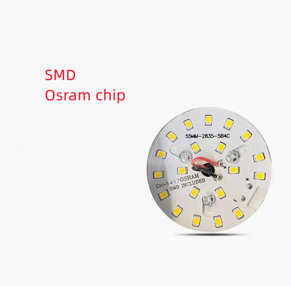 Dimmable SMD LED spotlight commercial household embedded all-aluminum deep cup narrow edge anti-glare downlight 9W 10W 12W15W18W down light