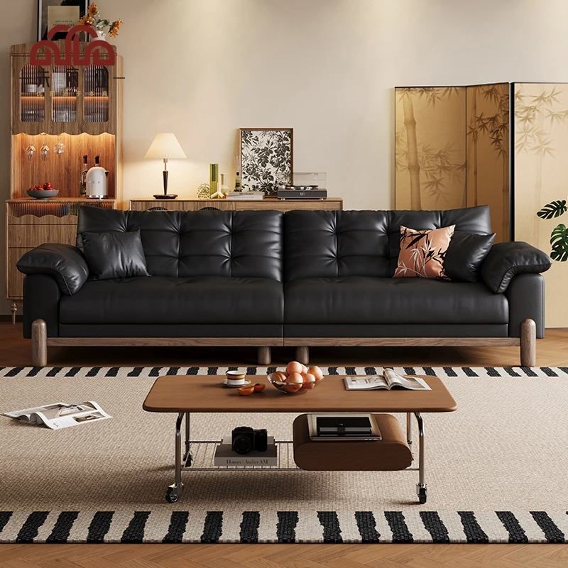 Cloud Leather Art Sofa 3