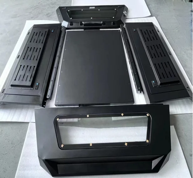 

Light weight Hard Canopy 3 door Pickup Bed Cover 4x4 Offroad Accessories Aluminum Alloy Truck Canopy for Dodge Ram 2500