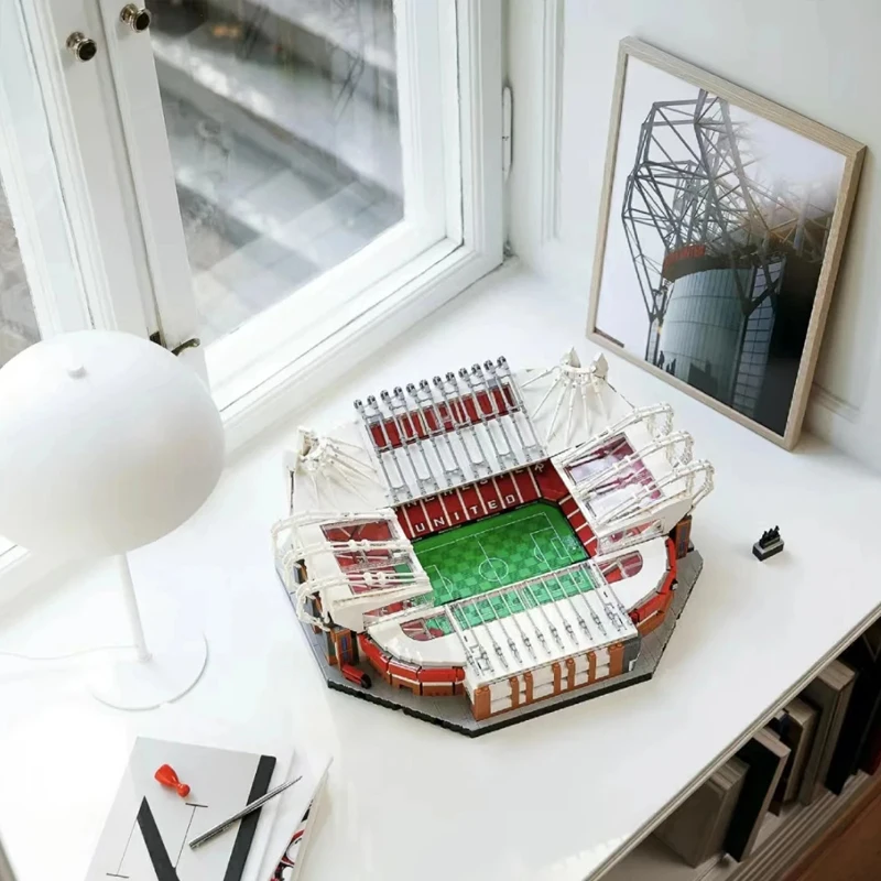 3D Paper Puzzle Football Field Stadium Assembled Model DIY Educational Toys Jigsaw Puzzle for Kids Fans Gifts