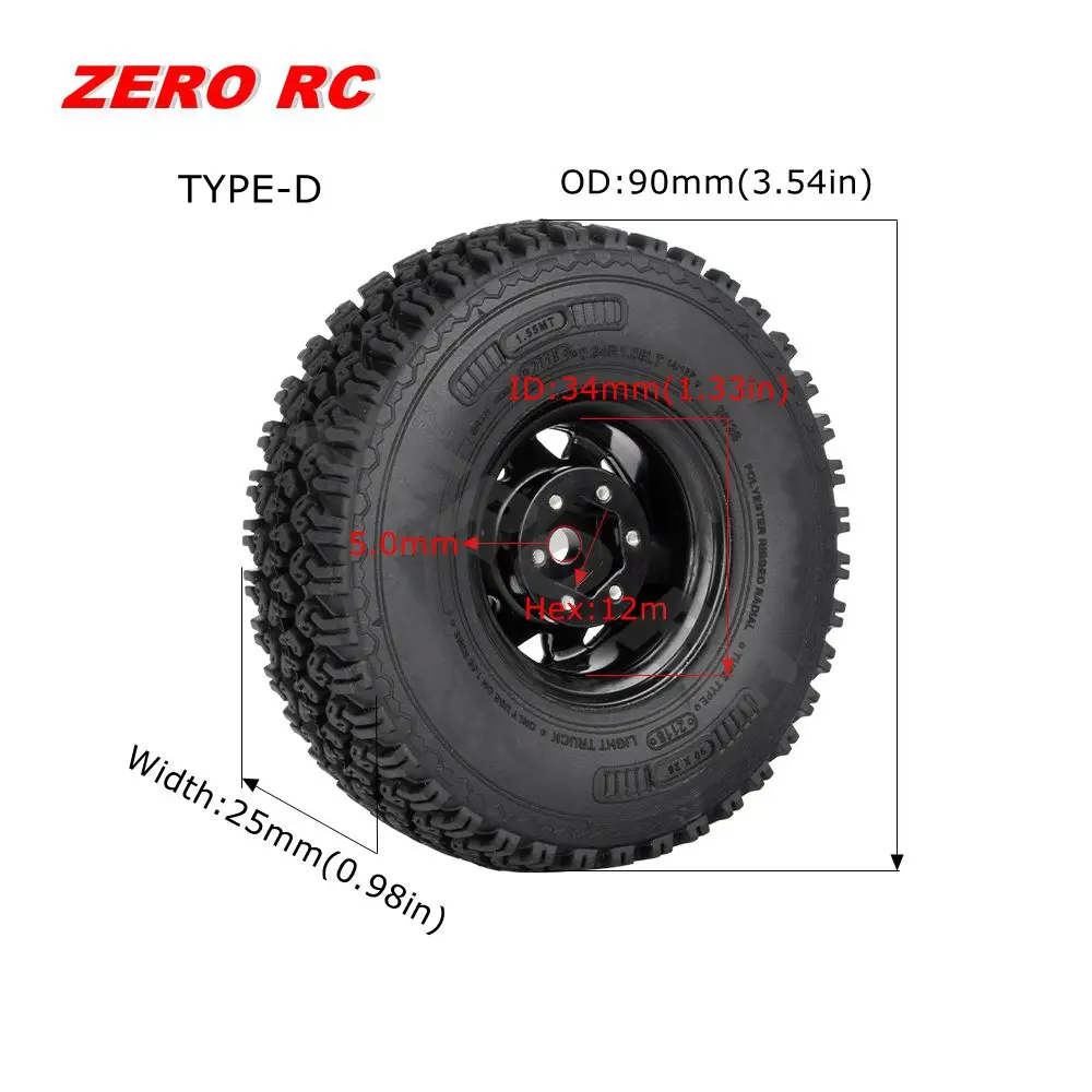 1,9 zoll Beadlock Rad Felgen für SCX10 TRX4 D90 CC... – Viceal 1,9 zoll Beadlock Rad Felgen für SCX10 TRX4 D90 CC... – Viceal