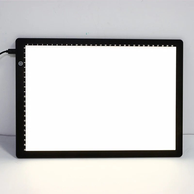 Desenho a4 Tablet Wacom Digital Gráfico Tablet Led Pintura Diamante Placa de Almofada de Luz Portátil para X-ray Film Viewer Novo - Imagem 5