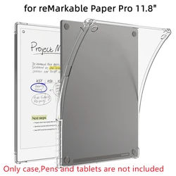 Transparent TPU Protective Case with Pen Slot - Soft Cover (For Paper Pro 11.8)
