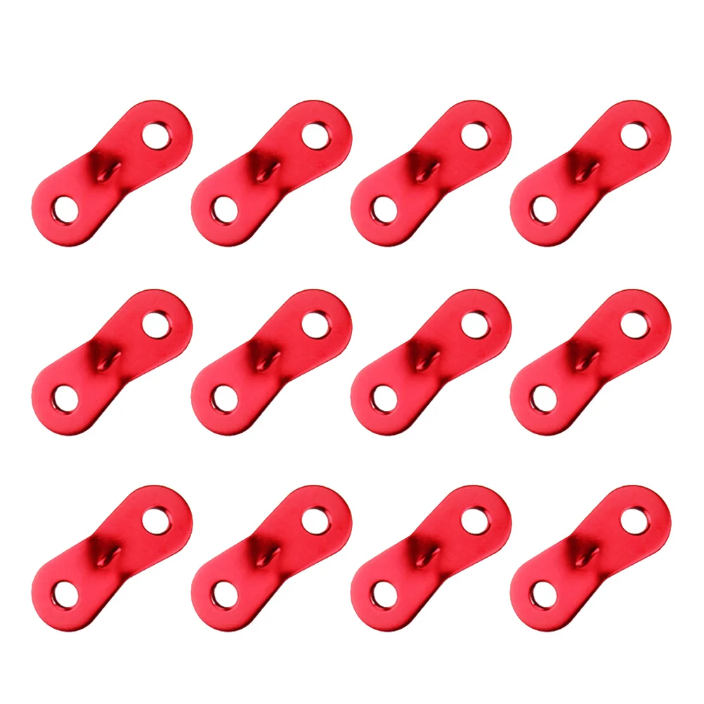 

30 Pcs Tent Rope Adjustment Piece Camping Accessories Wind Buckle Supplies Fastener Aluminum Alloy