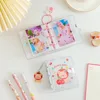 Sharkbang Full Set 3 Holes Binder Photo Album/ Agenda Notebook Dairy Kawaii Bear Rabbit Notepad 10pcs Sleeves School Stationery 4