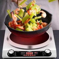 Вогнутая индукционная плита 4500 Вт, бытовая мощная жестокая пожарная кастрюля, коммерческая водонепроницаемая плита «все в одном» — изображение 6