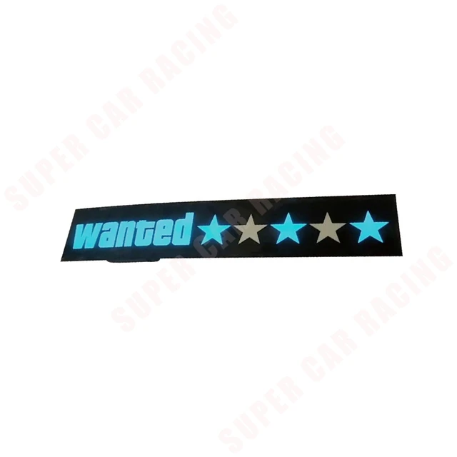 XSociety®️ Electric LED Sticker - WANTED Version - Grey Technologies