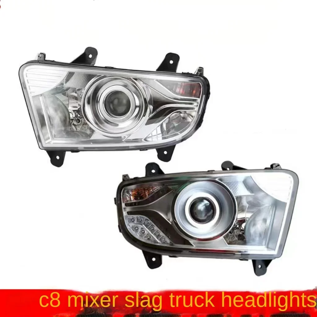 

Mixer Truck Headlight Forc8318 Concrete Cement Tanker Part of the Car Accessories Headlight Assembly Led