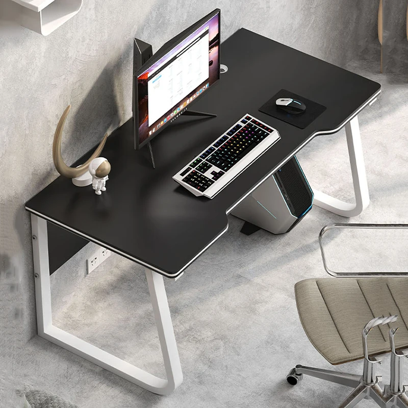 

Modern Home Desk Table Computer Gaming Black Tidy Desk Table Ergonomic Minimalist Escritorios De Ordenador Library Furniture