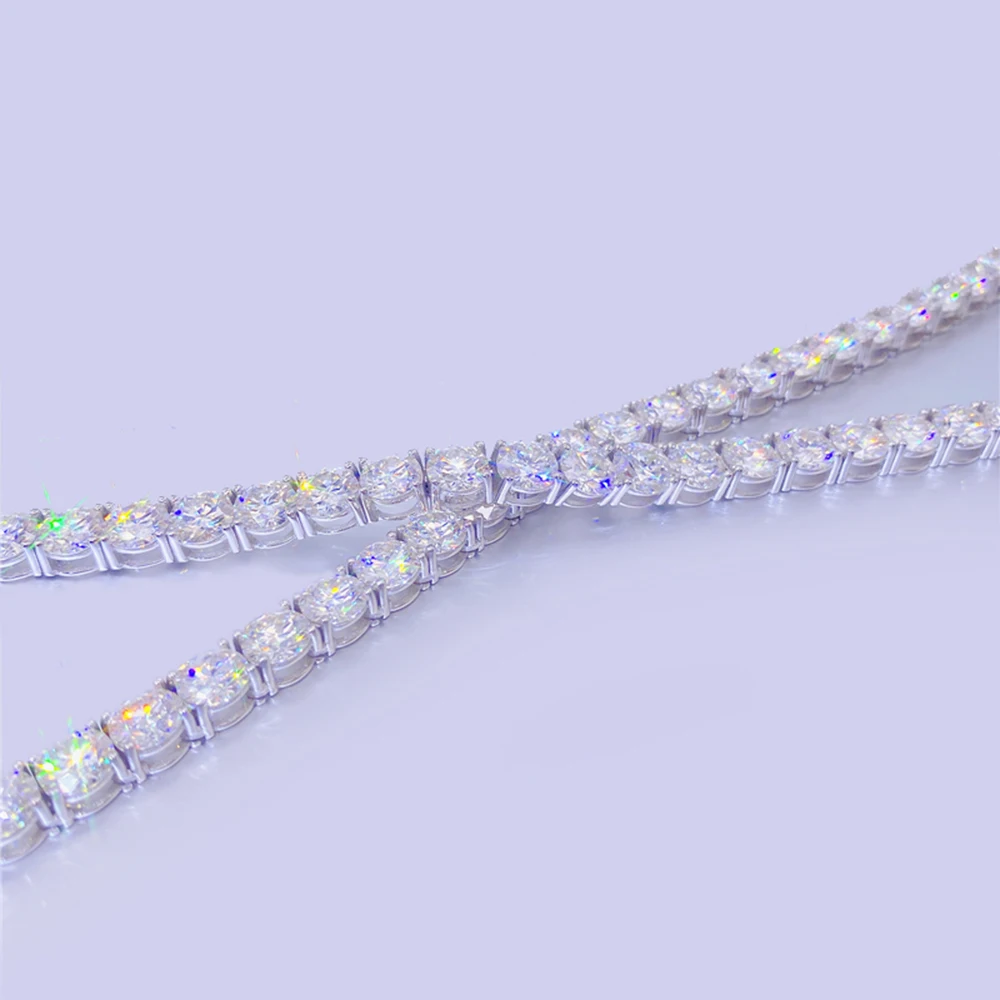 Рисунок 5 - Ожерелье из теннисной цепи с муассанитом 6