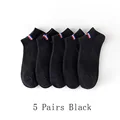 5 Pairs Black
