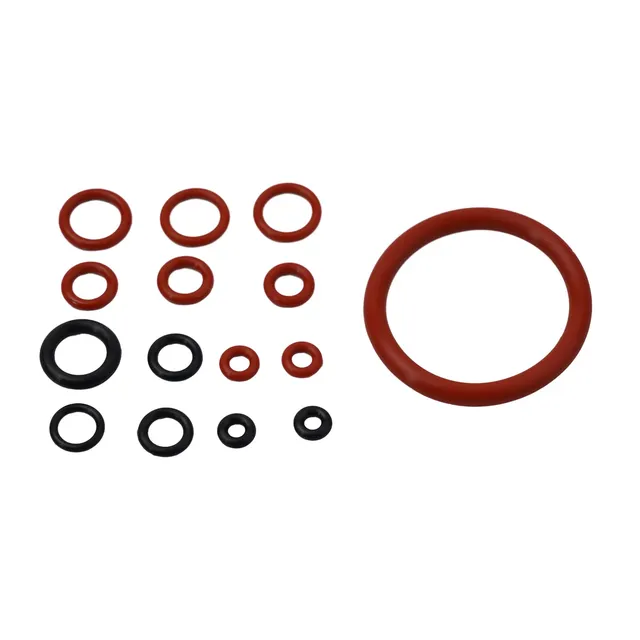 15pcs O-Ring Seal Kit Silicone Gasket For Saeco Gaggia Spidem Coffee Machine Brewing Group Spout Connector Kitchen Accessories