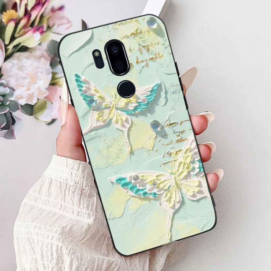 Cute Cat Luxury Painted Soft Slim Phone Case - Stylish Protective Cover