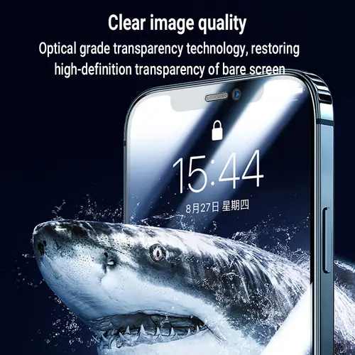 Oleophobic Coating Dust Free Screen Protector For iPhone 17 Pro Max 16 15 13 11 12 14 Pro Max SE 7 8 XR Easy Installation Glass - Image 6