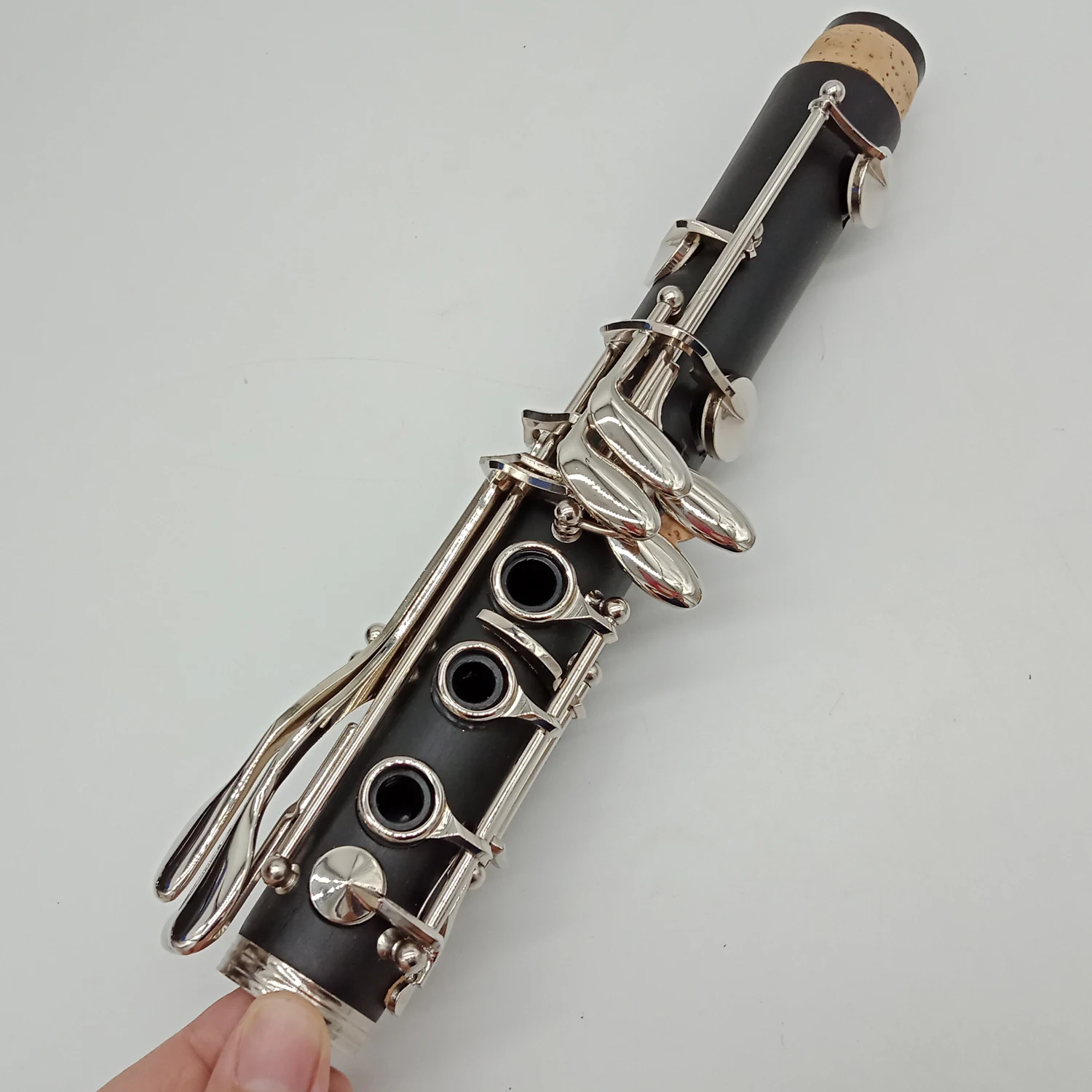 De Xin Professional Bb Clarinet R13 PRESTIGE Bakelite Clarinets Nickel Silver Key Musical Instruments Mouthpiece Reeds
