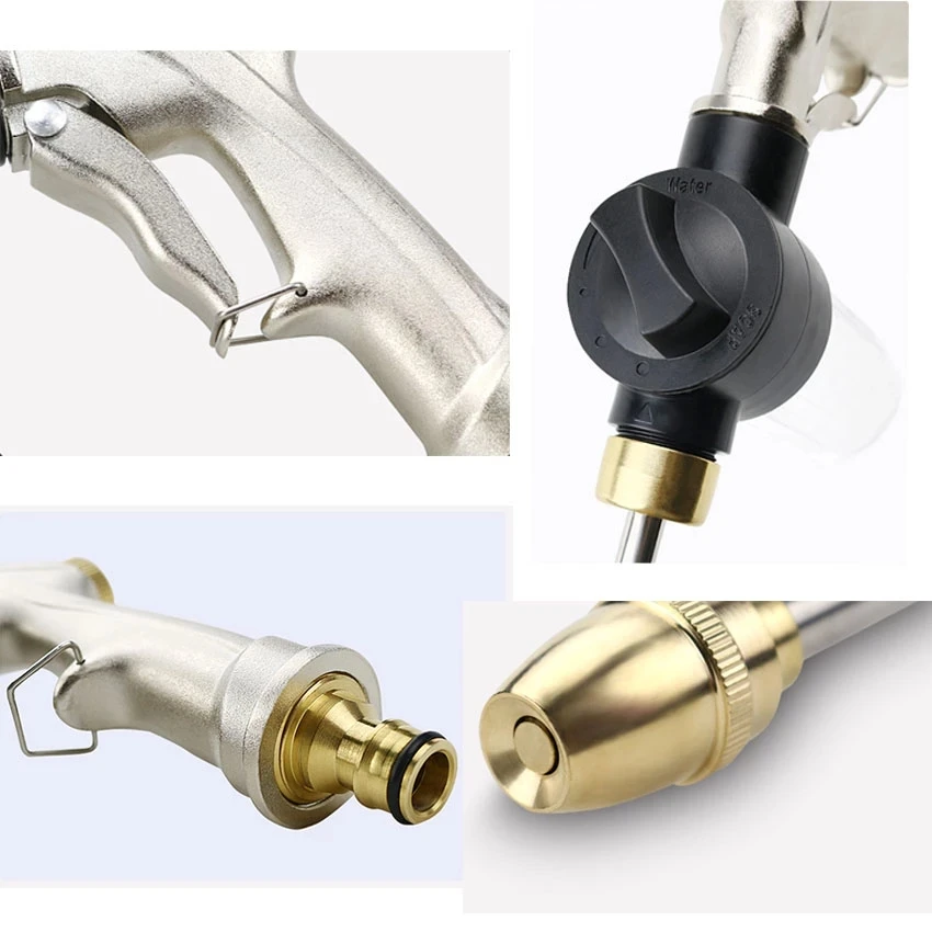 Watering Irrigation Expandable Magic Hose Garden Pipe With Spray Water Gun High-Pressure Car Wash Cleaning Tools