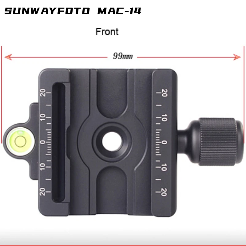 

SUNWAYFOTO Manfrotto/Arca Compatible Clamp MAC-14 universal