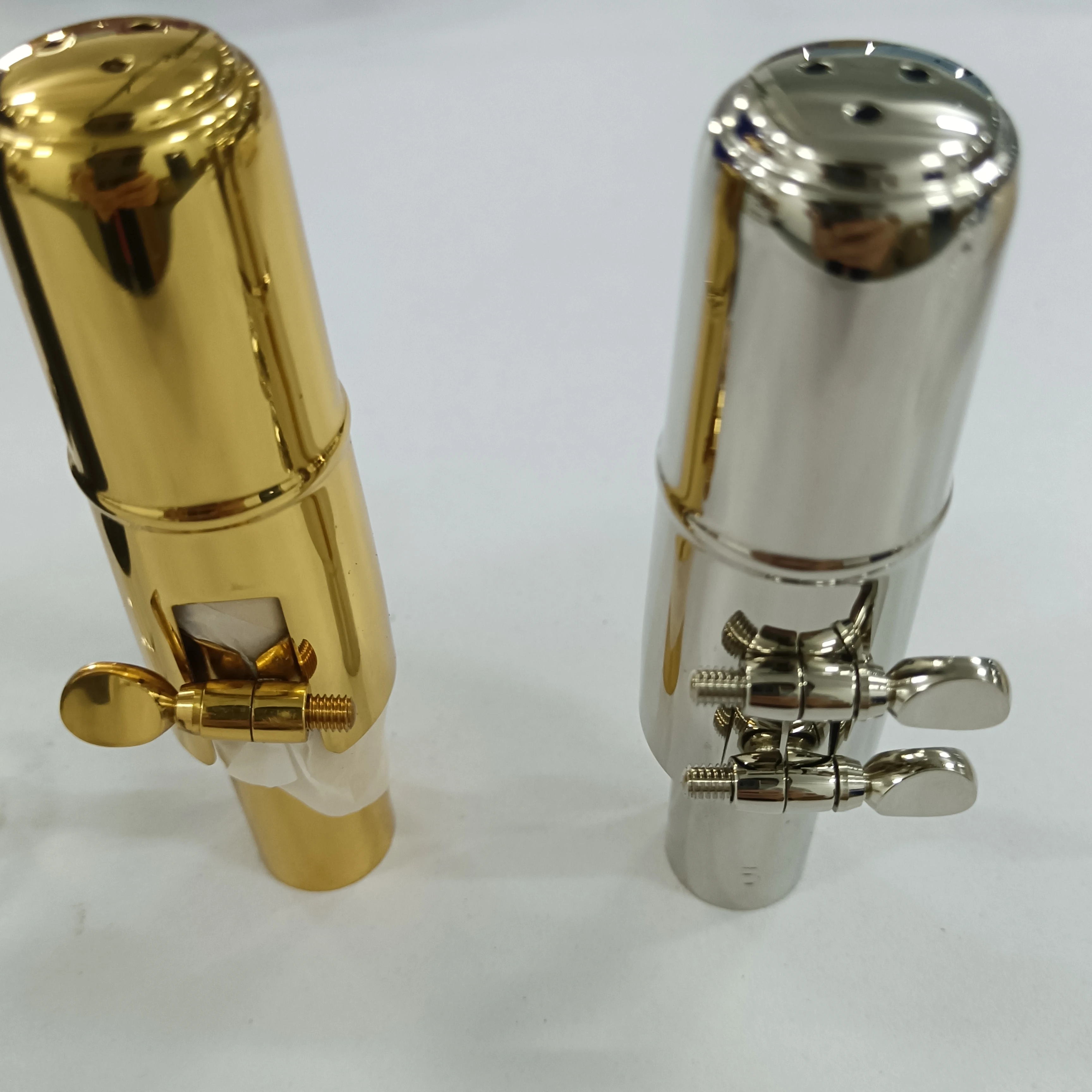 Yibuy Jazz Rose Gold Silver Falling Tune B E Flat Baritone Tenor Alto