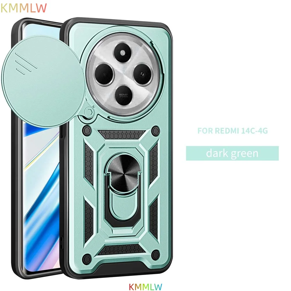 Shockproof Armor Case with Car Holder and Camera Lens Protection