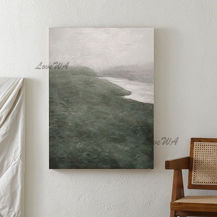 

Handmade 3d Beautiful Picture Scenery Wall Unframed Abstract Gallery Canvas Art For Hotel Painting China Import Item Decoration
