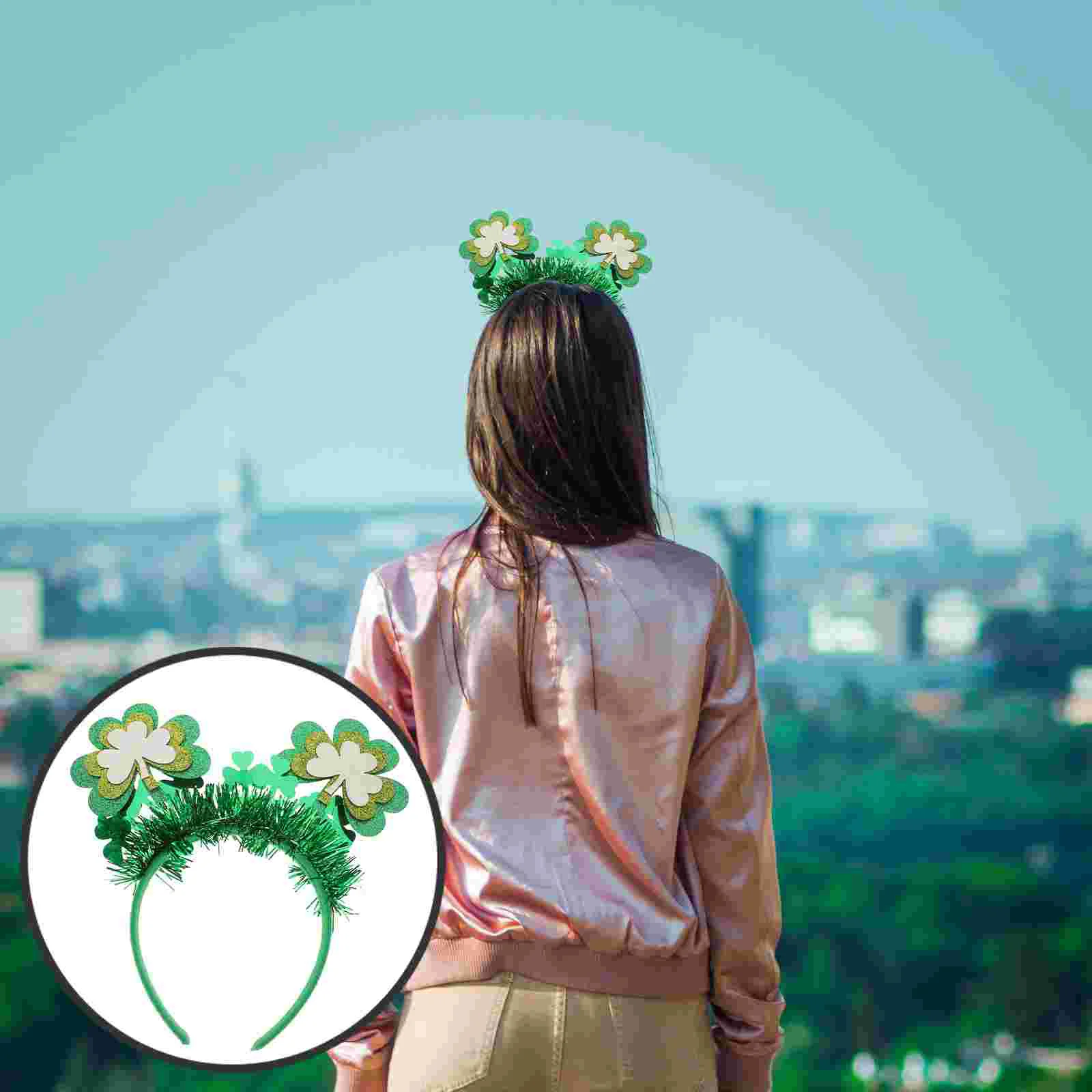 

Headband Hair Accessories St Patricks Day Cosplay Costume Bulk Cloth Girls Headbands Women's