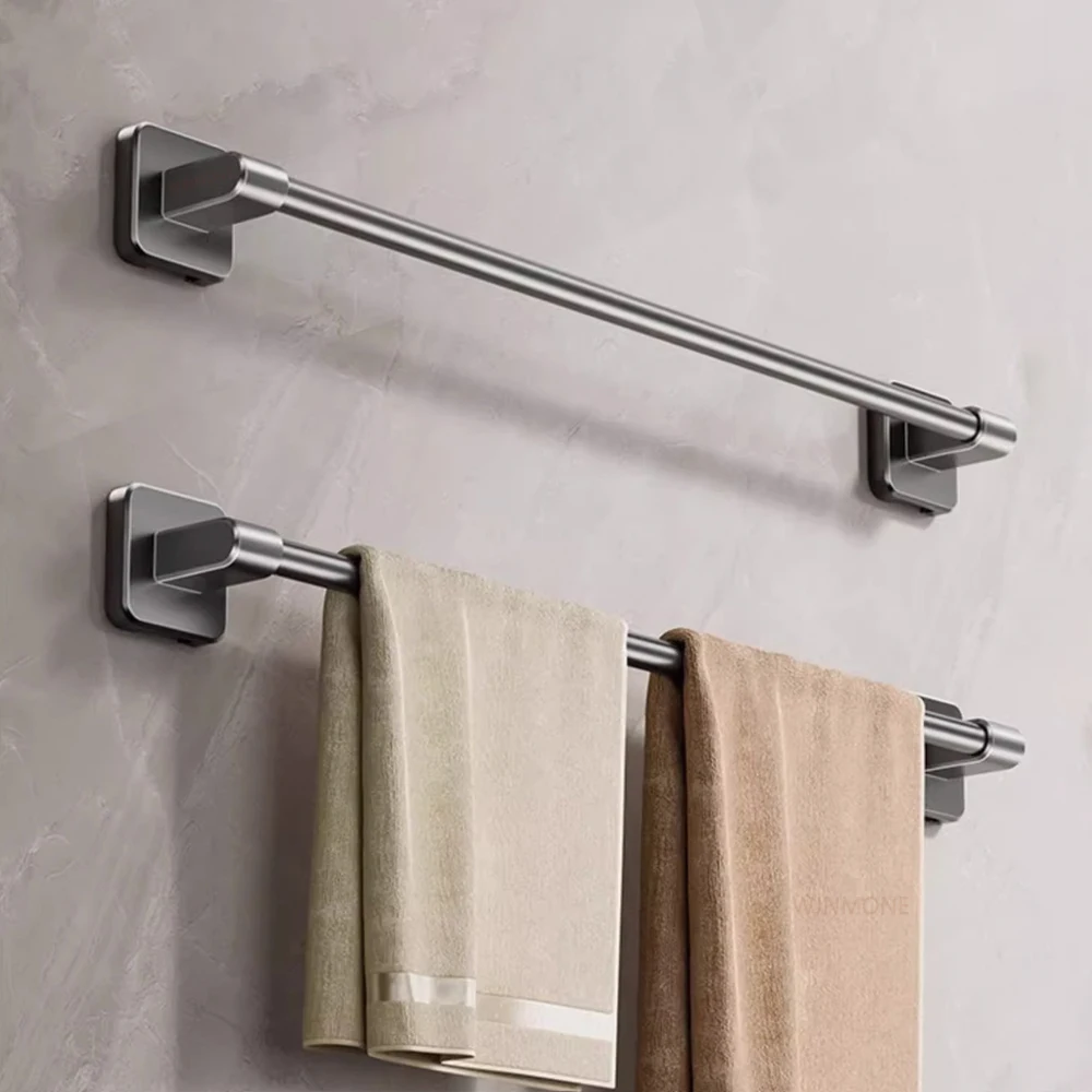 Bathroom towel rack self-adhesive bar hardware accessories