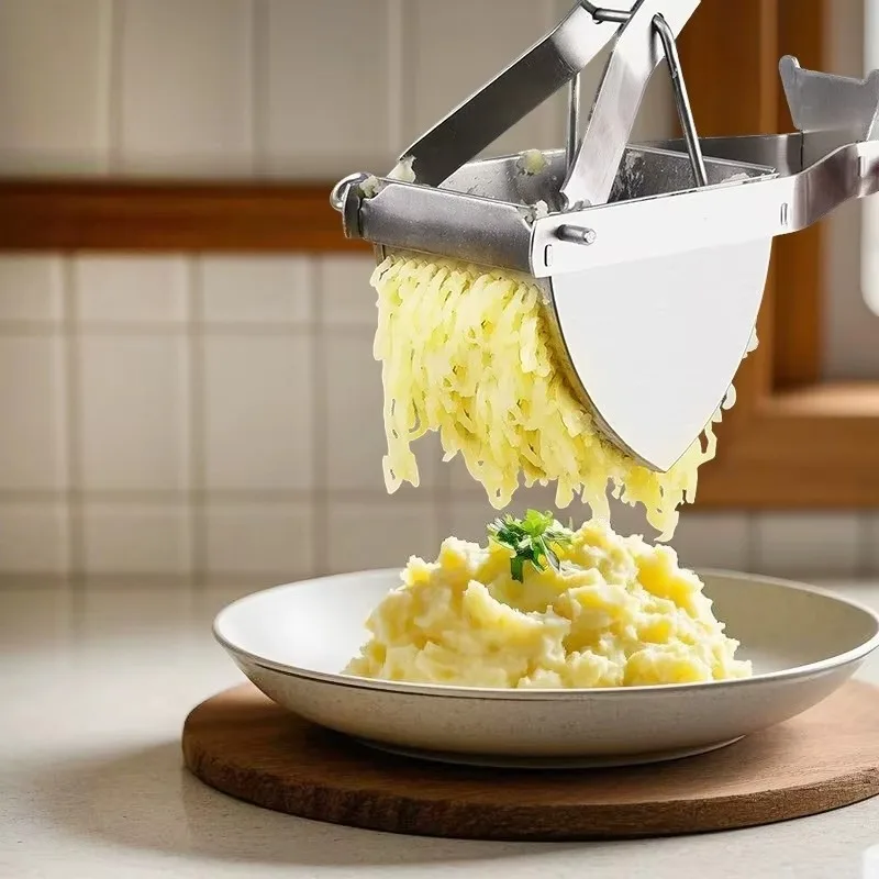 Potato Ricer multifunction Stainless Steel Potato Masher and Ricer Press and Mash For Perfect Mashed Potatoes Kitchen Tools