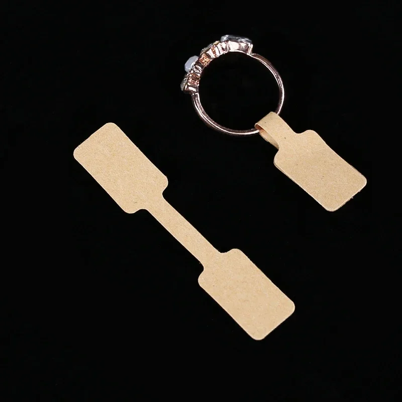 Bag Blank Paper Price Tags Stickers For Craft Necklace Ring