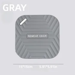 Silicone Odor - Blocking Bathroom Drain Cover & Water Stopper (GRAY)