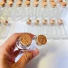 15/36/56 pcs 30x70mm 30ml Glass Jars Cork Tiny Test Tube Bottles Clear Mini Containers DIY Wedding Favors Wishing Bottle 4