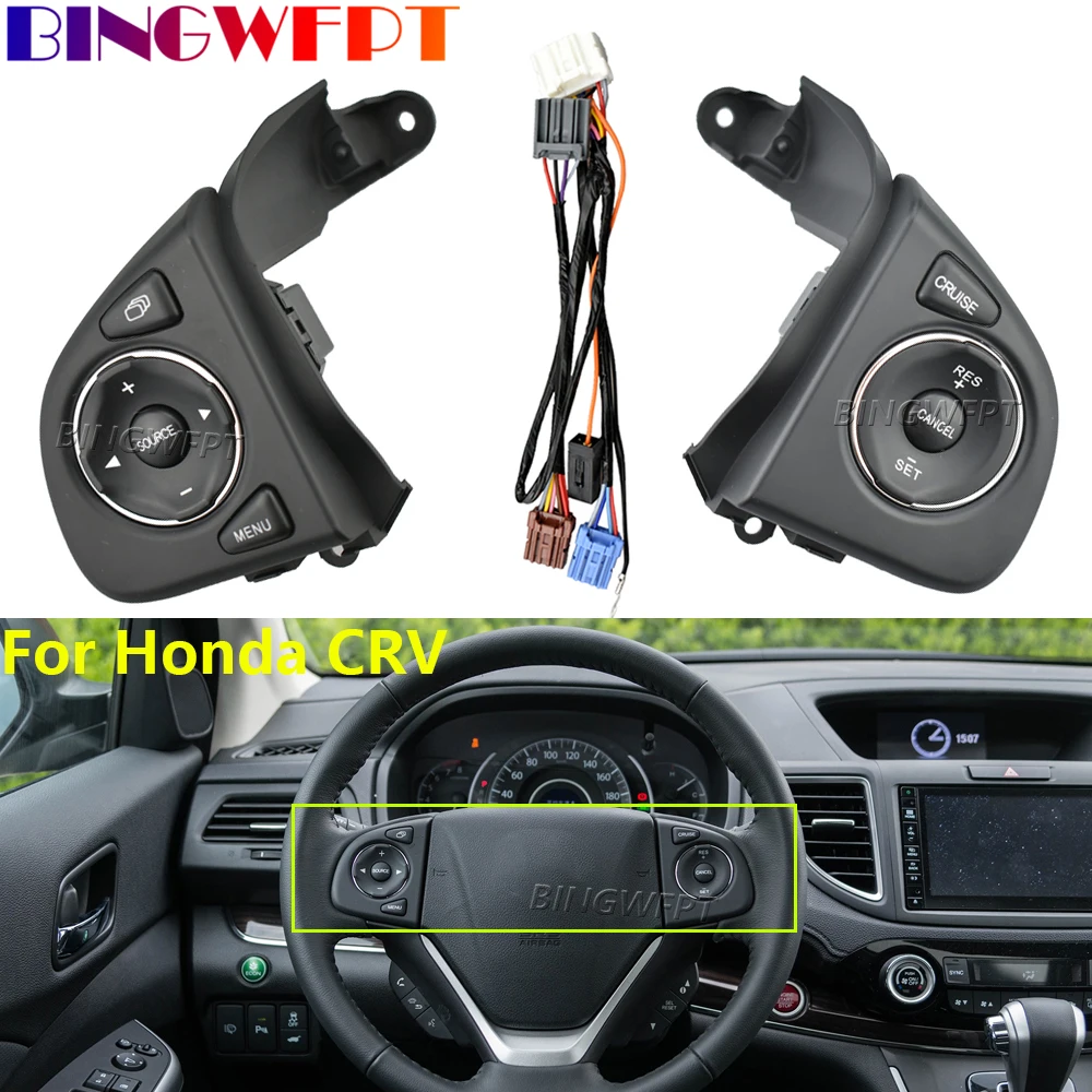 

NEW Cruise Control Button For Honda CRV 2012 2013 2014 2015 2016 Audio Radio Remote Steering Wheel Control Switch 35880-T0A-A11