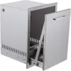 Drawer Stainless Steel Pull-Out Trash/Propane Tank Drawer Storage for Propane Tank or Trash Bin Adds Convenient Storage in Any O 1