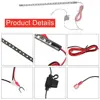 Universal Under Hood Engine Repair White LED Light Bar with Auto On/Off Switch Control Car SUV Pickup Offroad Repair Work Light 3