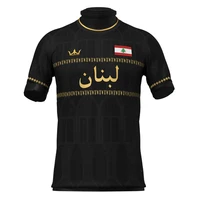2024 Hot Selling Lebanon Limited Edition Mens Football Shirt Youth Kids Training Soccer Short Sleeve Uniform Breathable Jersey 1