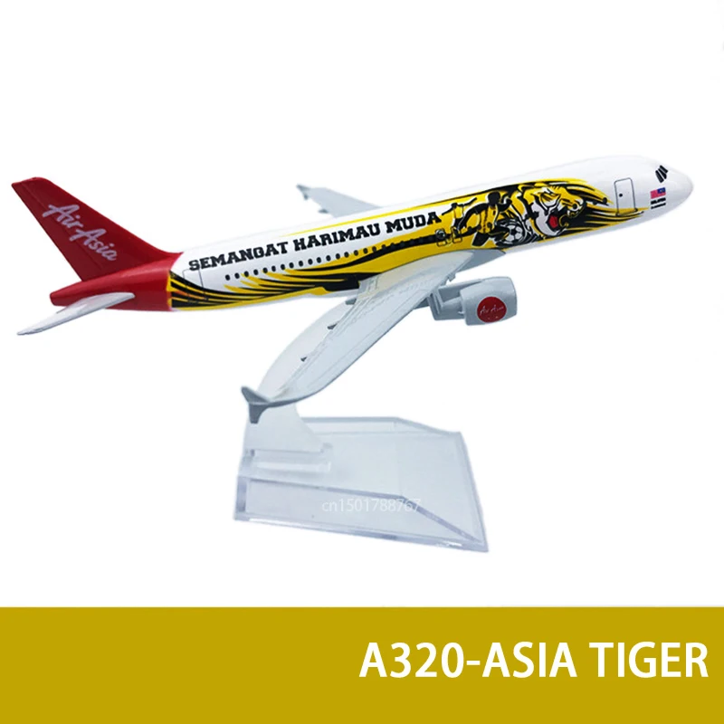 6-Inch Diecast Airplane Replica